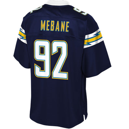 Los Angeles Chargers Brandon Mebane NFL jersey front view