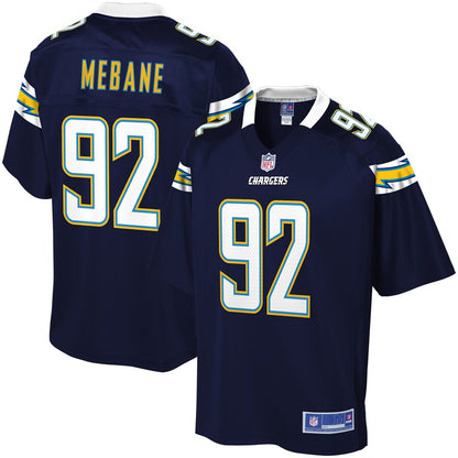 Los Angeles Chargers Brandon Mebane NFL jersey front view
