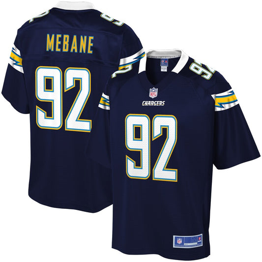 Los Angeles Chargers Brandon Mebane NFL jersey front view