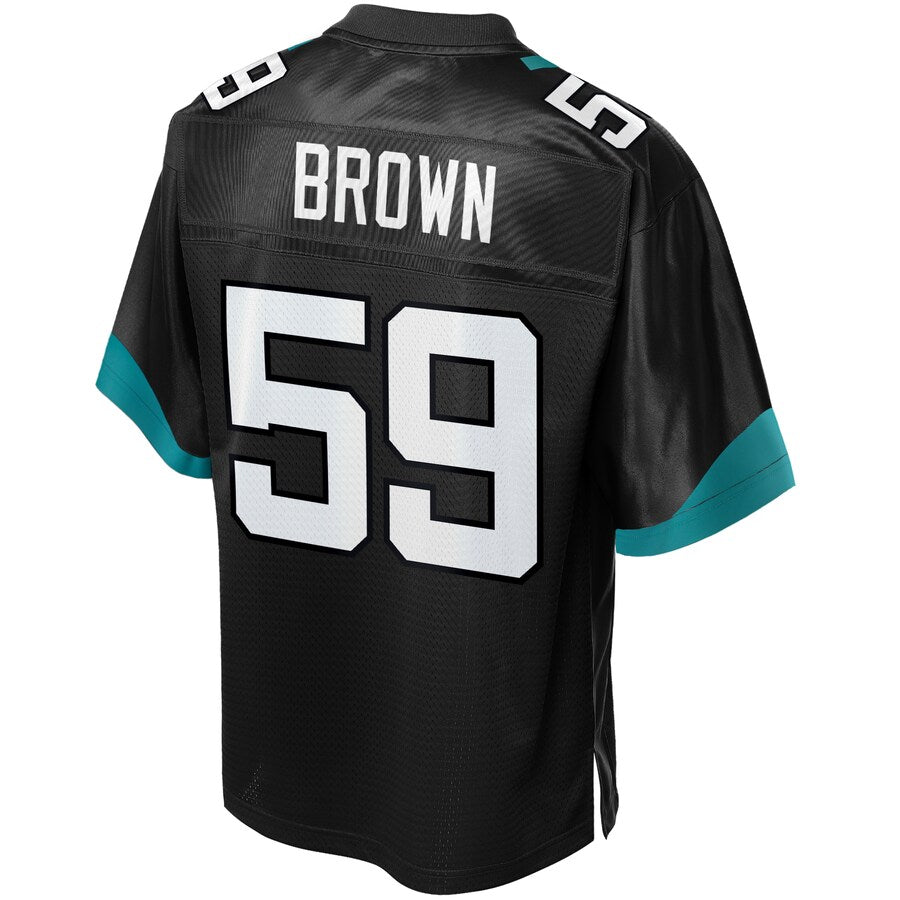 Jacksonville Jaguars Preston Big Tall NFL jersey front view
