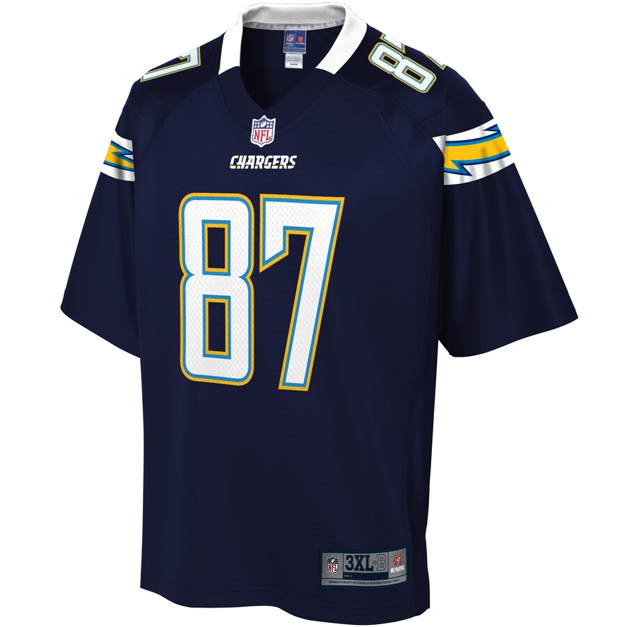 Los Angeles Chargers Lance Kendricks Big Tall NFL jersey front view
