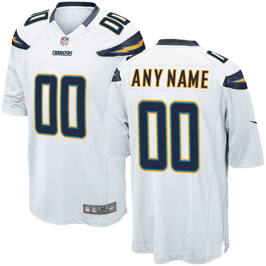 Los Angeles Chargers Customized NFL jersey front view