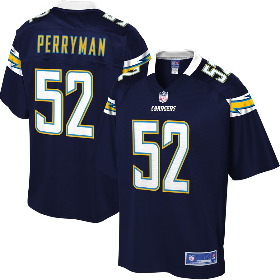 Los Angeles Chargers Denzel Perryman Big Tall NFL jersey front view