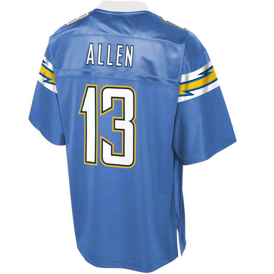 Los Angeles Chargers Keenan Allen NFL jersey front view