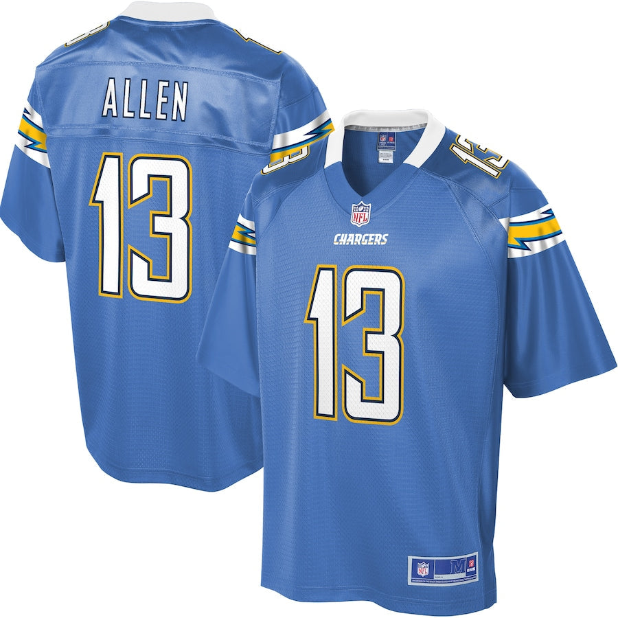 Los Angeles Chargers Keenan Allen NFL jersey front view