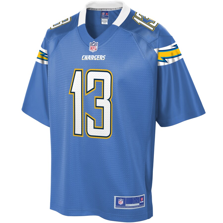 Los Angeles Chargers Keenan Allen NFL jersey front view
