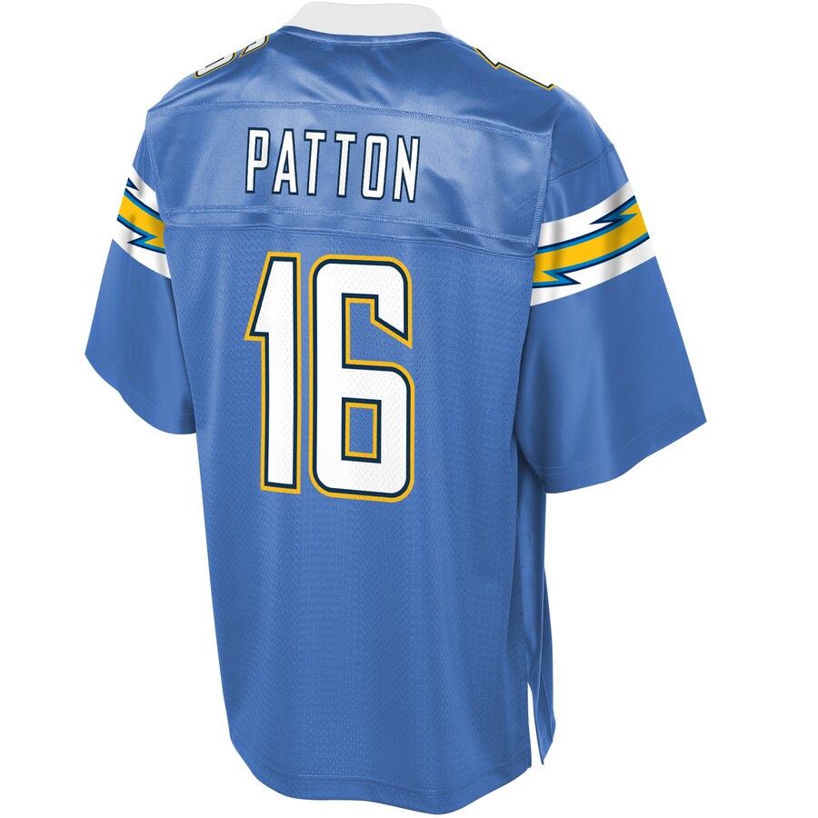 Los Angeles Chargers Andre Patton NFL jersey front view