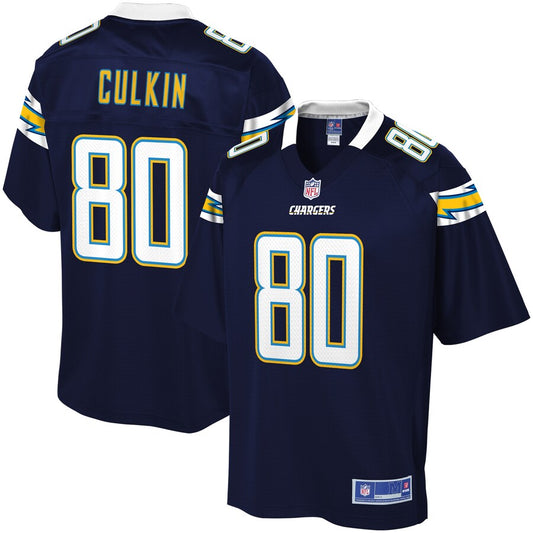 Los Angeles Chargers Sean Culkin NFL jersey front view