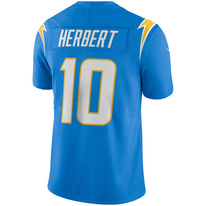 Los Angeles Chargers Justin Herbert NFL jersey front view