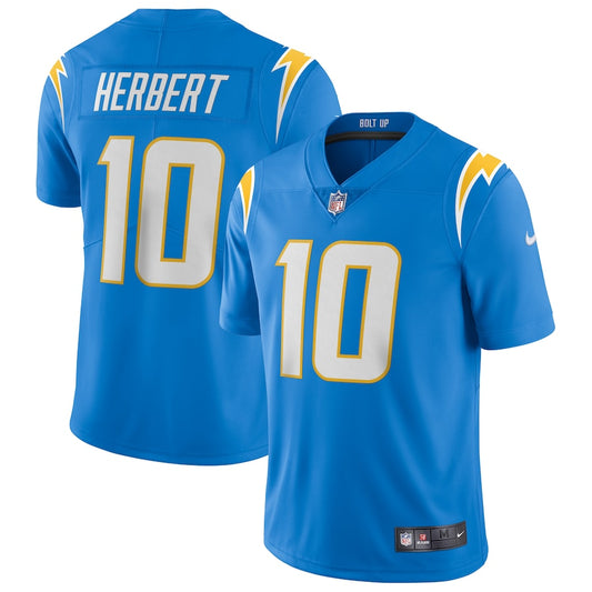 Los Angeles Chargers Justin Herbert NFL jersey front view