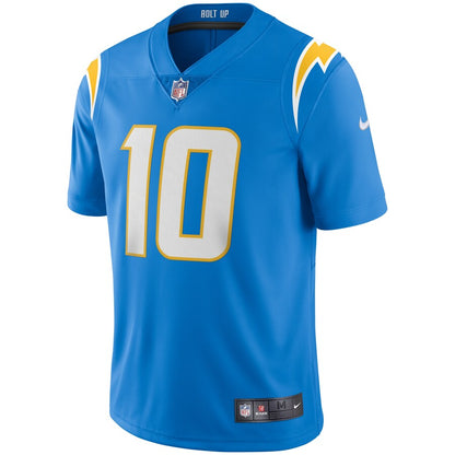 Los Angeles Chargers Justin Herbert NFL jersey front view