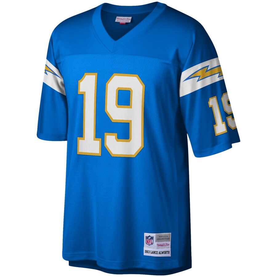 Los Angeles Chargers Lance Alworth Legacy NFL jersey front view