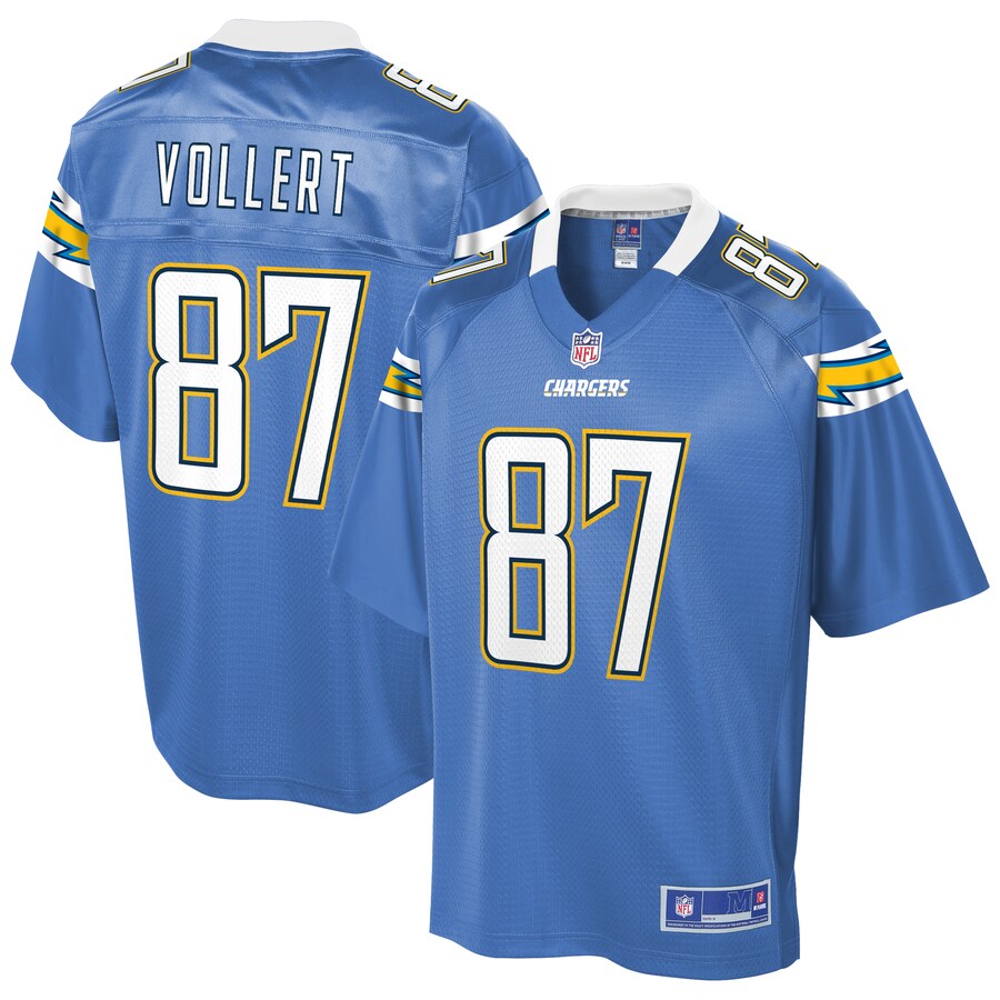 Los Angeles Chargers Andrew Vollert NFL jersey front view