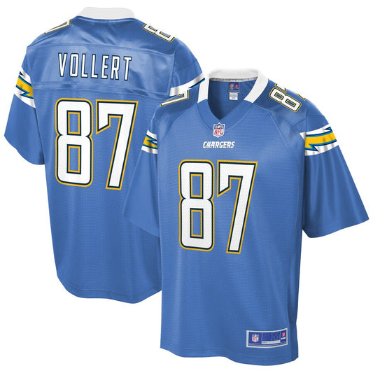 Los Angeles Chargers Andrew Vollert NFL jersey front view