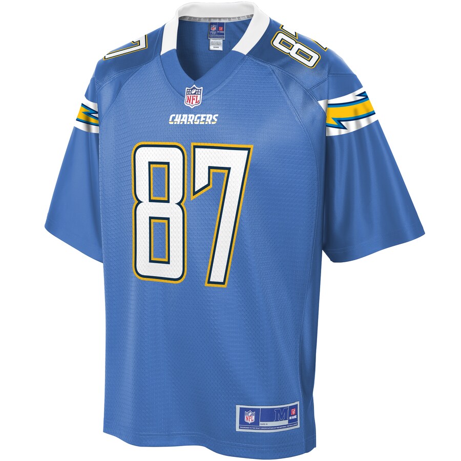 Los Angeles Chargers Andrew Vollert NFL jersey front view