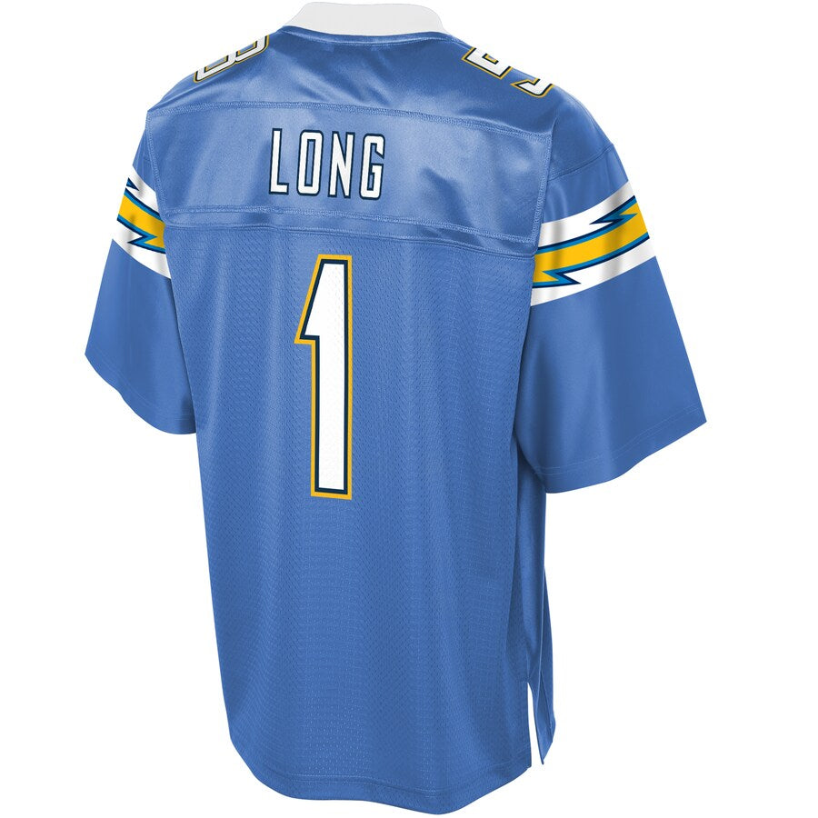 Los Angeles Chargers Ty Long NFL jersey front view