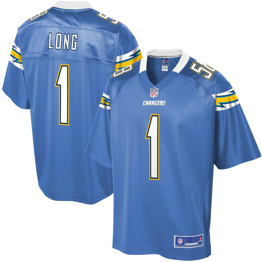 Los Angeles Chargers Ty Long NFL jersey front view