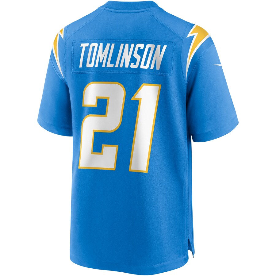 Los Angeles Chargers Ladainian Tomlinson NFL jersey front view