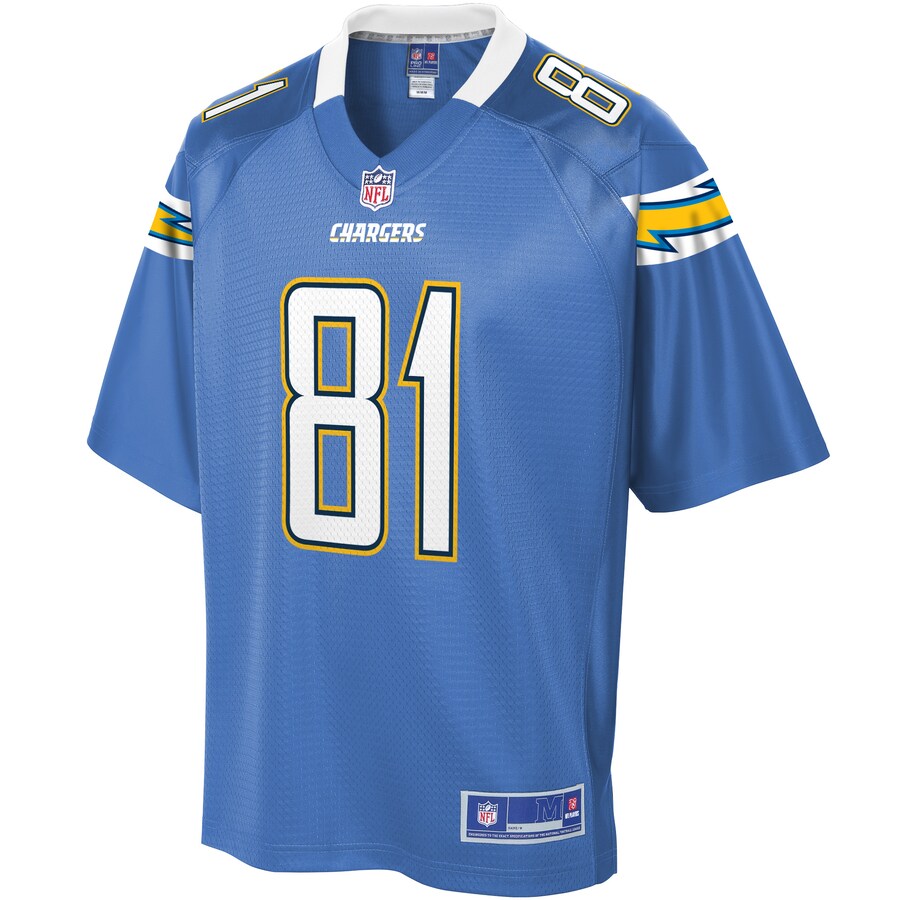Los Angeles Chargers Mike Williams NFL jersey front view