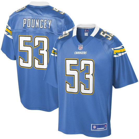 Los Angeles Chargers Mike Pouncey NFL jersey front view