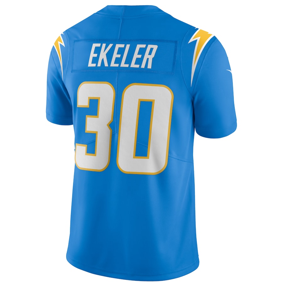 Los Angeles Chargers Austin Ekeler NFL jersey front view