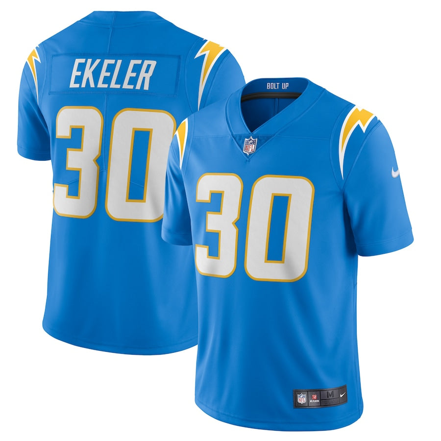 Los Angeles Chargers Austin Ekeler NFL jersey front view