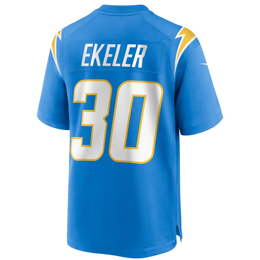 Los Angeles Chargers Austin Ekeler NFL jersey front view