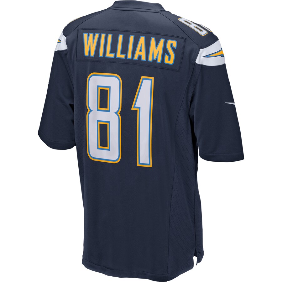 Los Angeles Chargers Mike Williams NFL jersey front view