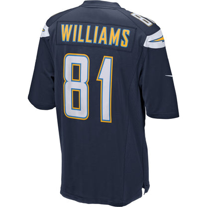 Los Angeles Chargers Mike Williams NFL jersey front view
