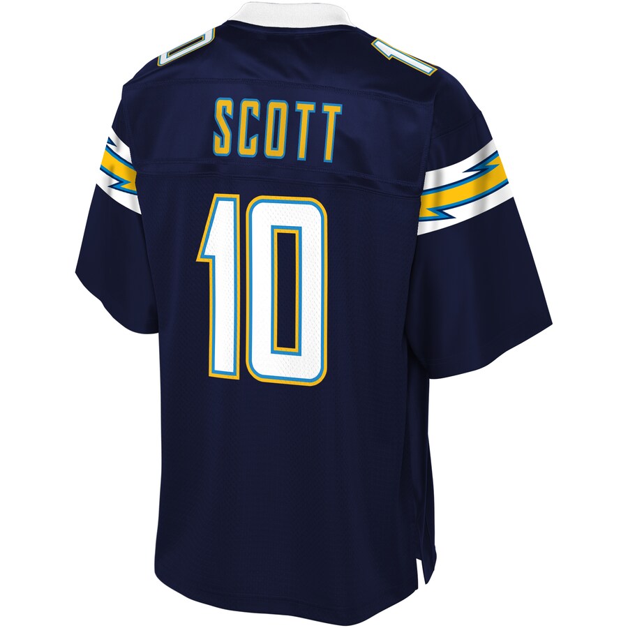 Los Angeles Chargers Artavis Scott Big Tall NFL jersey front view