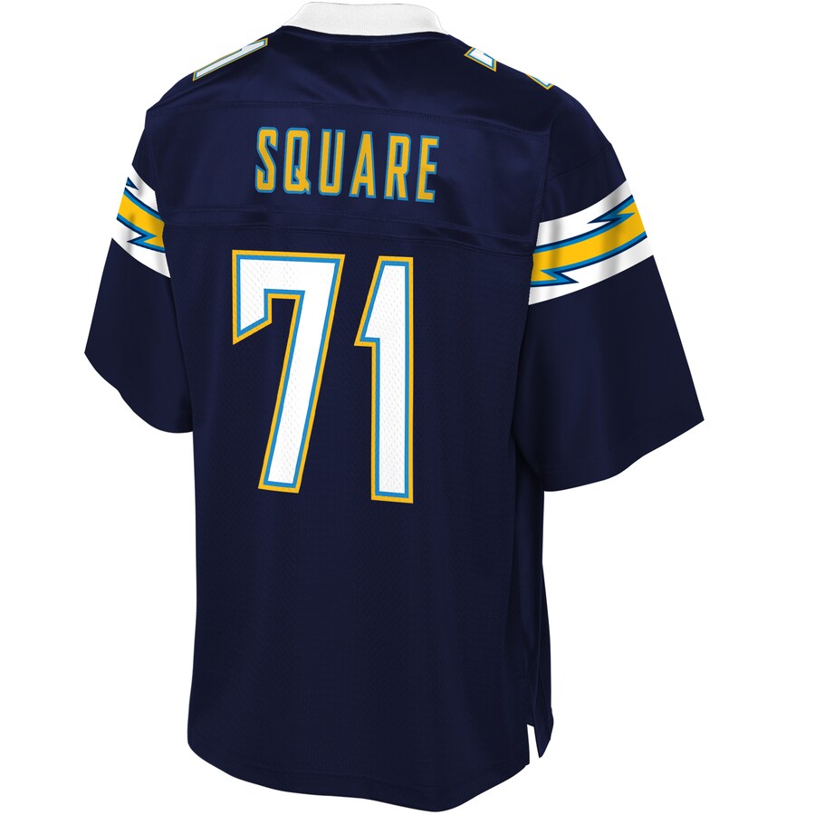 Los Angeles Chargers Damion Square Big Tall NFL jersey front view