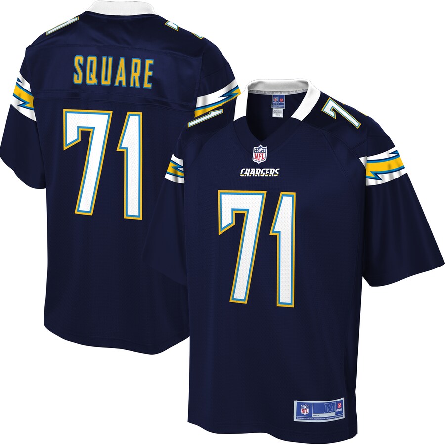 Los Angeles Chargers Damion Square Big Tall NFL jersey front view