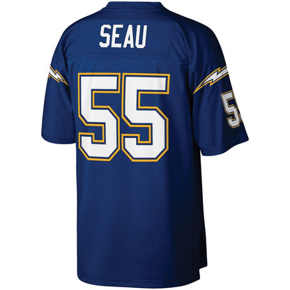 San Diego Chargers Junior Seau Legacy NFL jersey front view