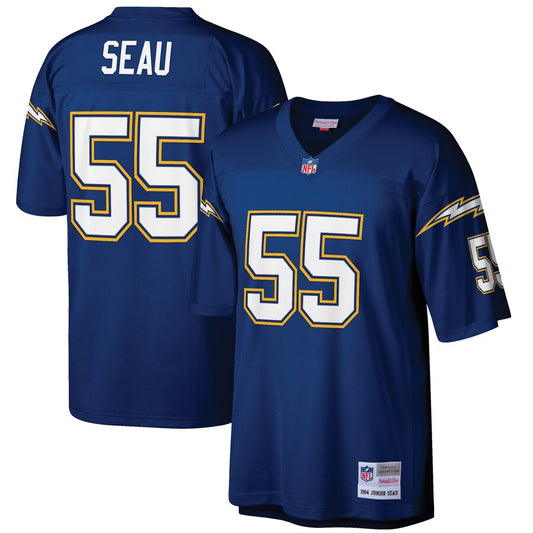 San Diego Chargers Junior Seau Legacy NFL jersey front view