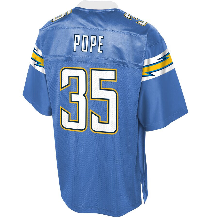 Los Angeles Chargers Troymaine Pope NFL jersey front view
