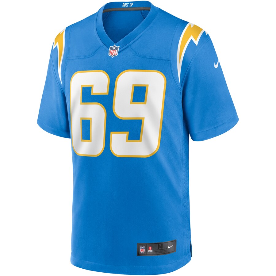Los Angeles Chargers Sam Tevi NFL jersey front view