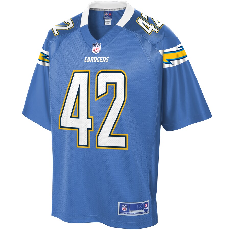 Los Angeles Chargers Uchenna Nwosu NFL jersey front view