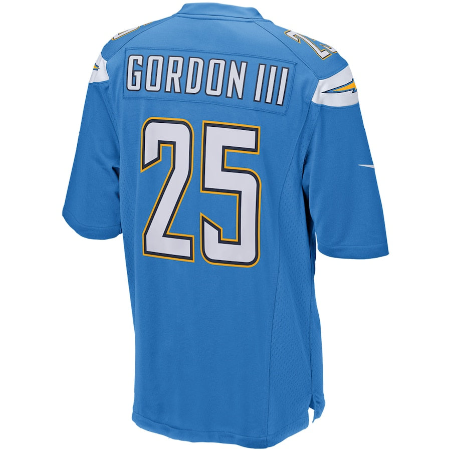 Los Angeles Chargers Melvin Gordon NFL jersey front view