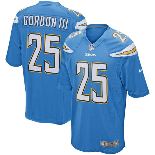 Los Angeles Chargers Melvin Gordon NFL jersey front view