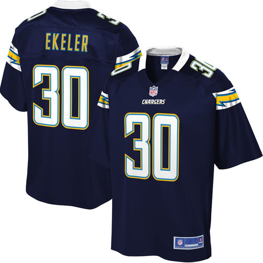 Los Angeles Chargers Austin Ekeler Big Tall NFL jersey front view