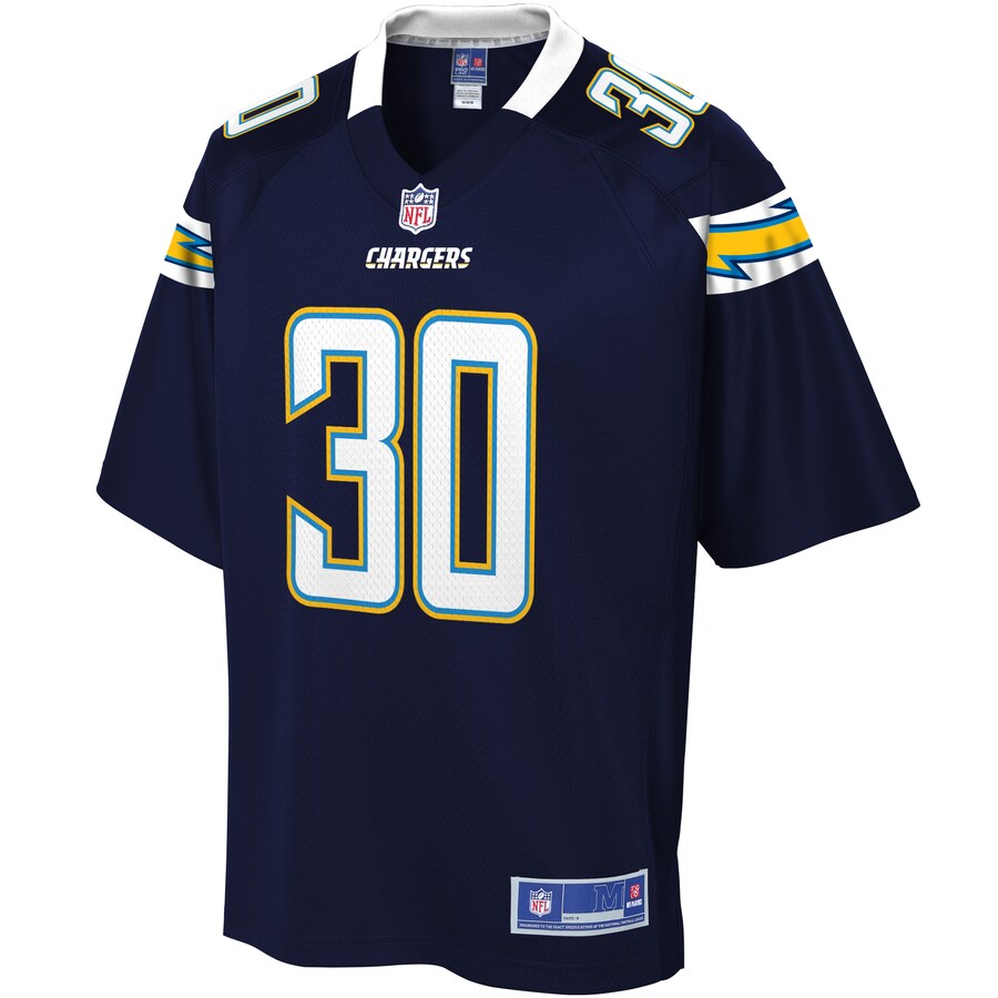 Los Angeles Chargers Austin Ekeler Big Tall NFL jersey front view