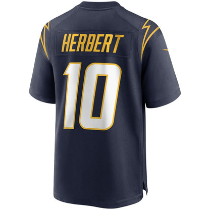 Los Angeles Chargers Justin Herbert NFL jersey front view