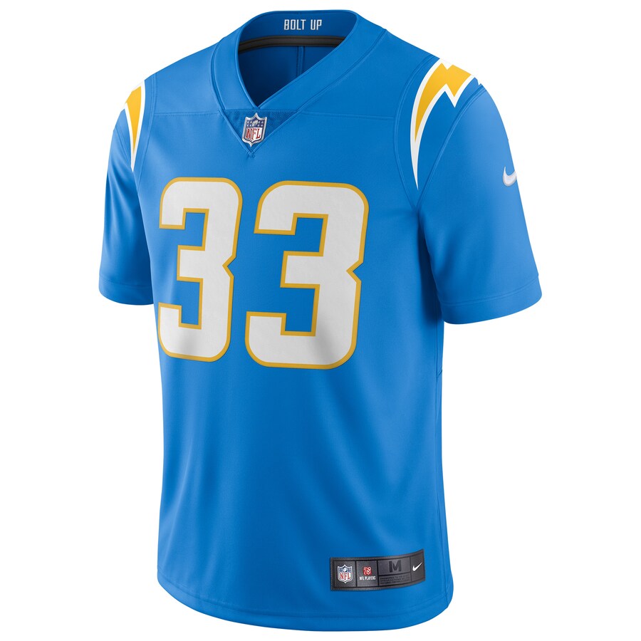 Los Angeles Chargers Derwin James NFL jersey front view