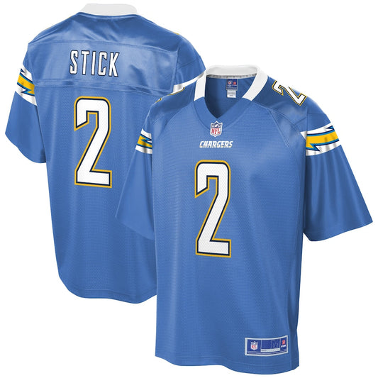 Los Angeles Chargers Easton Stick NFL jersey front view