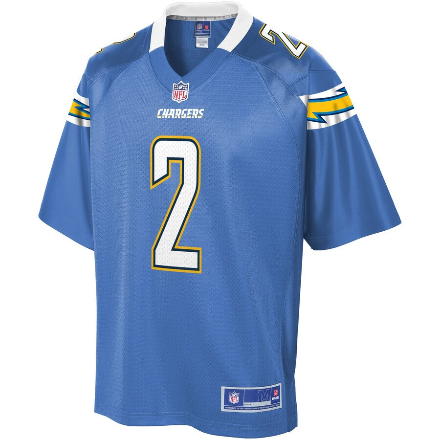 Los Angeles Chargers Easton Stick NFL jersey front view