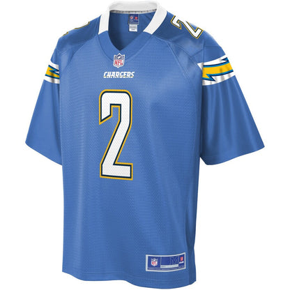 Los Angeles Chargers Easton Stick NFL jersey front view