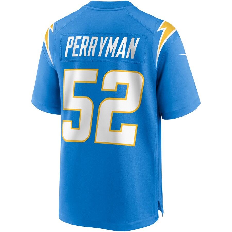 Los Angeles Chargers Denzel Perryman NFL jersey front view