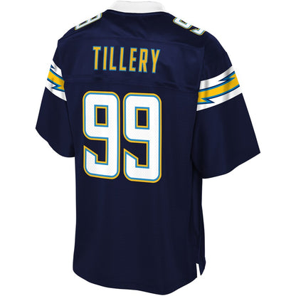 Los Angeles Chargers Jerry Tillery Big Tall NFL jersey front view