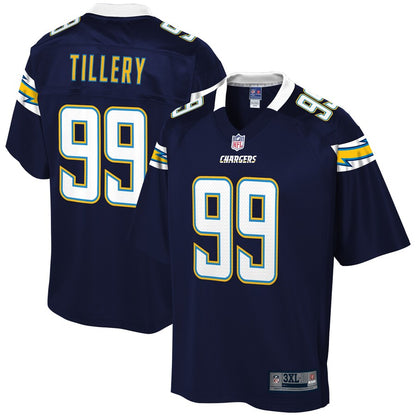 Los Angeles Chargers Jerry Tillery Big Tall NFL jersey front view