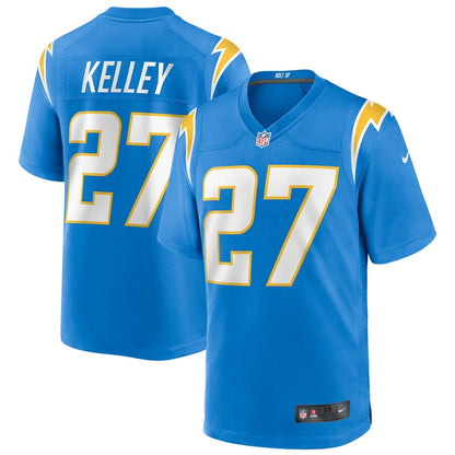 Los Angeles Chargers Joshua Kelley NFL jersey front view